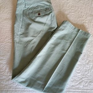 Boyfriend relaxed fit Khaki style pants by Eddie Bauer size 18